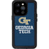 Georgia Institute of Technology GT Blue iPhone 15 Pro Waterproof Case