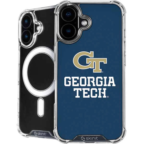 Georgia Institute of Technology GT Blue iPhone 16 MagSafe Case