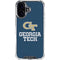 Georgia Institute of Technology GT Blue iPhone 16 Plus Clear Case
