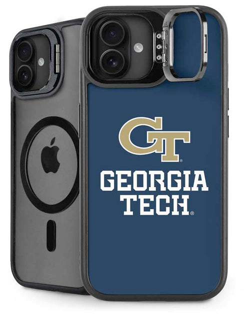 Georgia Institute of Technology GT Blue iPhone 16 Plus Kickstand Case
