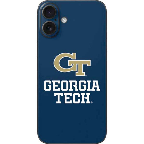 Georgia Institute of Technology GT Blue iPhone 16 Plus Skin