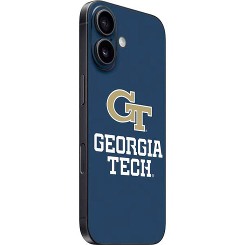 Georgia Institute of Technology GT Blue iPhone 16 Plus Skin