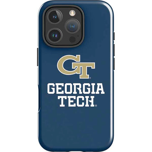 Georgia Institute of Technology GT Blue iPhone 16 Pro Impact Case