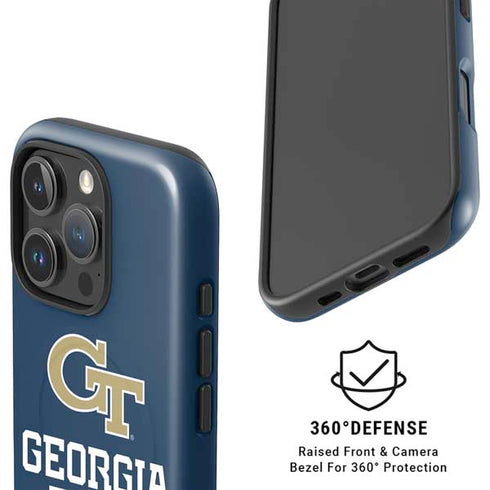 Georgia Institute of Technology GT Blue iPhone 16 Pro Magsafe Impact Case