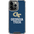 Georgia Institute of Technology GT Blue iPhone 16 Pro Max Clear Case