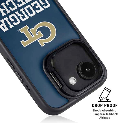 Georgia Institute of Technology GT Blue iPhone 16e Kickstand Case