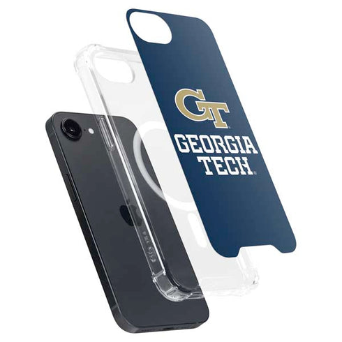 Georgia Institute of Technology GT Blue iPhone 16e MagSafe Case
