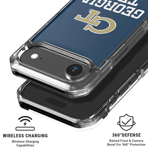 Georgia Institute of Technology GT Blue iPhone 17 Air Clear Case
