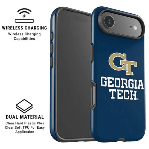 Georgia Institute of Technology GT Blue iPhone 17 Air Magsafe Impact Case