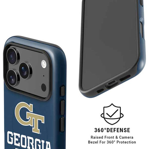 Georgia Institute of Technology GT Blue iPhone 17 Pro Magsafe Impact Case