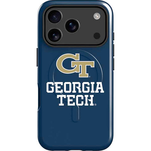 Georgia Institute of Technology GT Blue iPhone 17 Pro Max Magsafe Impact Case