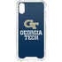 Georgia Institute of Technology GT Blue iPhone XS Clear Case