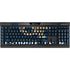 Georgia Institute of Technology GT Blue K95 RGB PLATINUM Mechanical Gaming Keyboard Skin