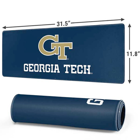 Georgia Institute of Technology GT Blue Gaming Mouse Pad