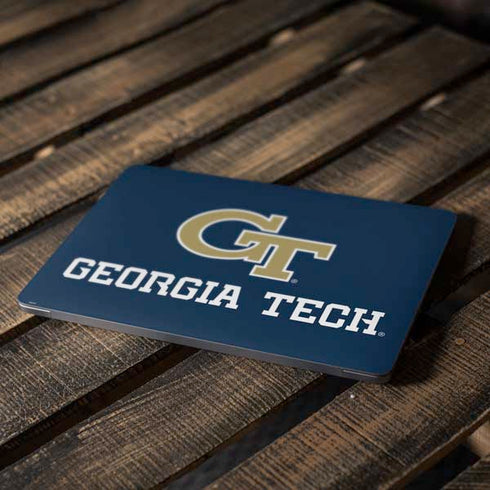 Georgia Institute of Technology GT Blue Apple MacBook Air Skin