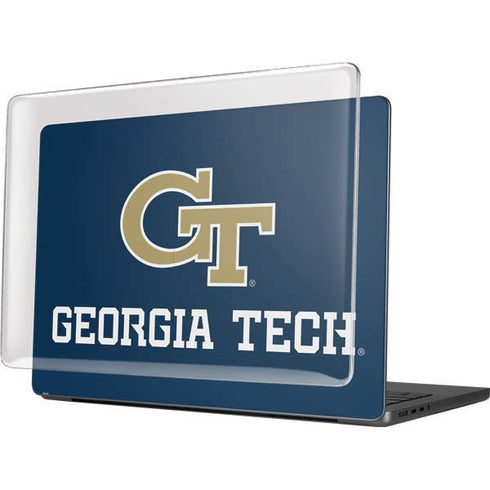 Georgia Institute of Technology GT Blue MacBook Pro 14in (2021-24) Case plus Skin
