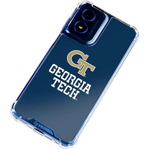Georgia Institute of Technology GT Blue Moto G 5G (2024) Clear Case