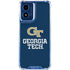Georgia Institute of Technology GT Blue Moto G Play 4G (2024) Clear Case