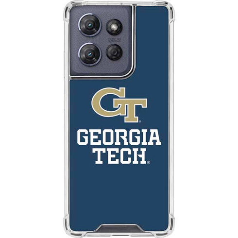 Georgia Institute of Technology GT Blue Moto G Power 5G (2025) Clear Case