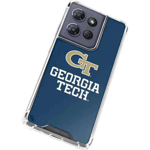 Georgia Institute of Technology GT Blue Moto G Stylus 5G (2025) Clear Case