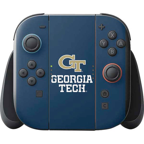 Georgia Institute of Technology GT Blue Nintendo Switch 2 (2025) with Joy-Con Skin
