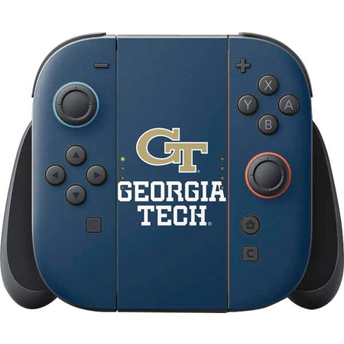 Georgia Institute of Technology GT Blue Nintendo Switch 2 (2025) Joy-Con Controller Skin