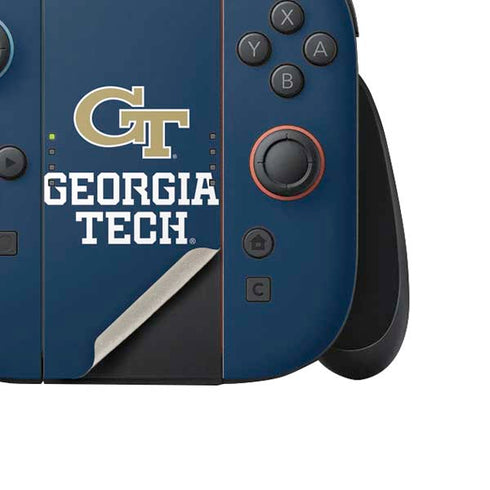 Georgia Institute of Technology GT Blue Nintendo Switch 2 (2025) Joy-Con Controller Skin