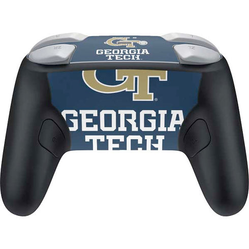 Georgia Institute of Technology GT Blue Nintendo Switch 2 (2025) Pro Controller Skin
