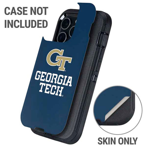 Georgia Institute of Technology GT Blue Otterbox Defender iPhone Skin