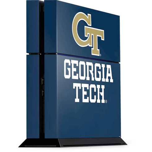 Georgia Institute of Technology GT Blue PlayStation PS4 Skins
