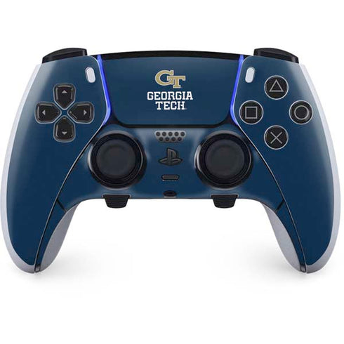 Georgia Institute of Technology GT Blue PS5 DualSense Edge Pro Controller Skin
