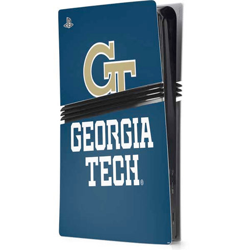 Georgia Institute of Technology GT Blue PlayStation PS5 Skins