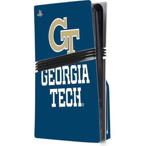 Georgia Institute of Technology GT Blue PlayStation PS5 Skins