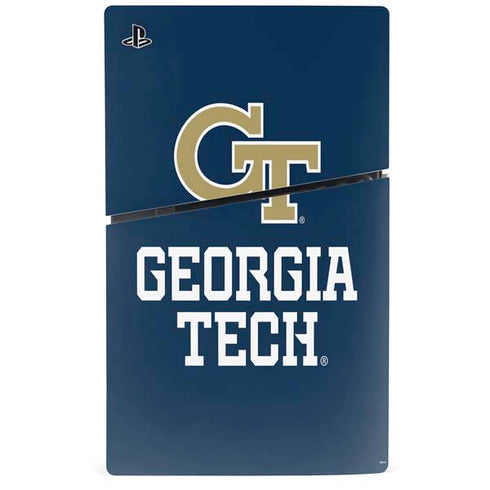 Georgia Institute of Technology GT Blue PS5 Slim Digital Edition Console Skin