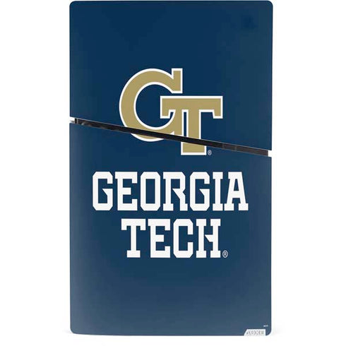 Georgia Institute of Technology GT Blue PS5 Slim Digital Edition Console Skin