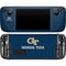 Georgia Institute of Technology GT Blue Steam Deck Handheld Gaming Computer Skin