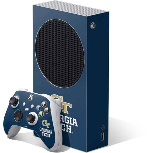 Georgia Institute of Technology GT Blue Xbox Series S Skins