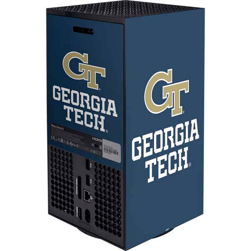 Georgia Institute of Technology GT Blue XBox Series X Digital Edition Bundle Skin