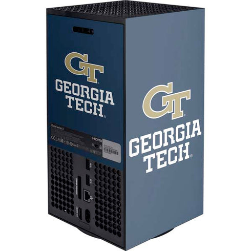 Georgia Institute of Technology GT Blue XBox Series X Digital Edition Console Skin