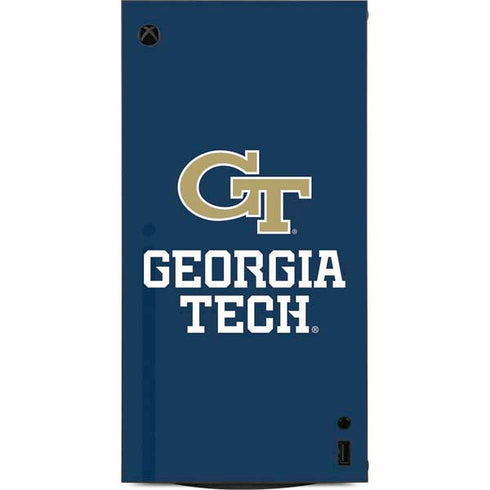 Georgia Institute of Technology GT Blue XBox Series X Digital Edition Console Skin
