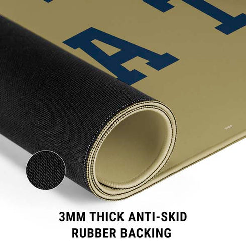 Georgia Institute of Technology Gold LogoType GT Gaming Mouse Pad