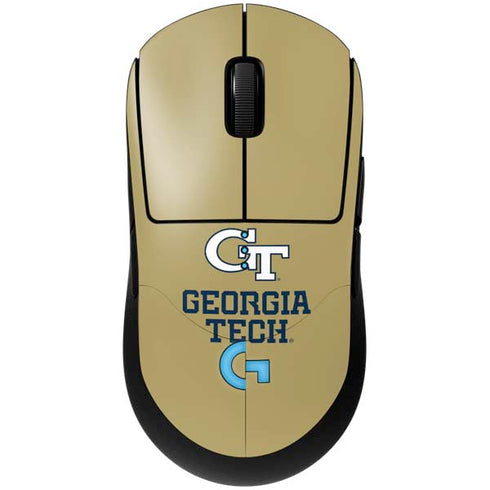 Georgia Institute of Technology Gold LogoType GT G Pro Wireless Gaming Mouse Skin