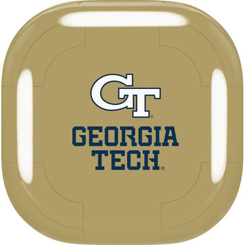 Georgia Institute of Technology Gold LogoType GT Galaxy Buds Live Skin