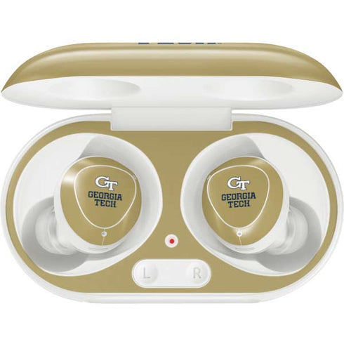 Georgia Institute of Technology Gold LogoType GT Galaxy Buds Plus Skin