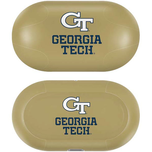 Georgia Institute of Technology Gold LogoType GT Galaxy Buds Plus Skin