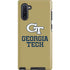 Georgia Institute of Technology Gold LogoType GT Galaxy Cases