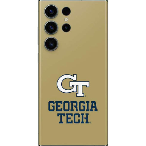 Georgia Institute of Technology Gold LogoType GT Galaxy Skins