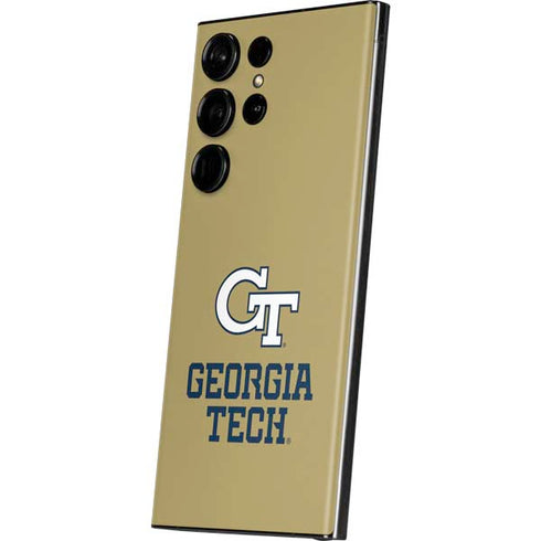 Georgia Institute of Technology Gold LogoType GT Galaxy Skins