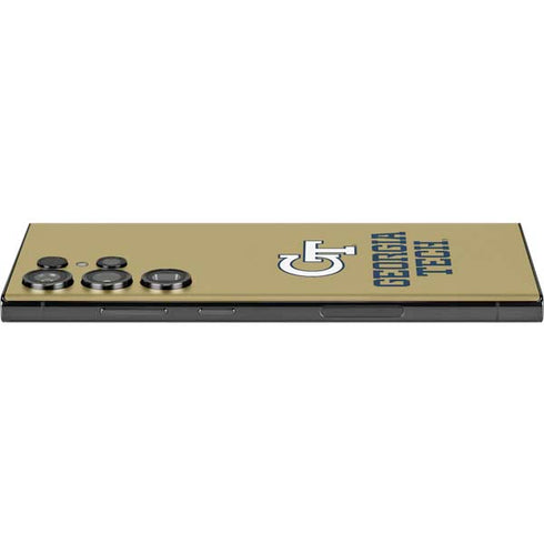 Georgia Institute of Technology Gold LogoType GT Galaxy Skins