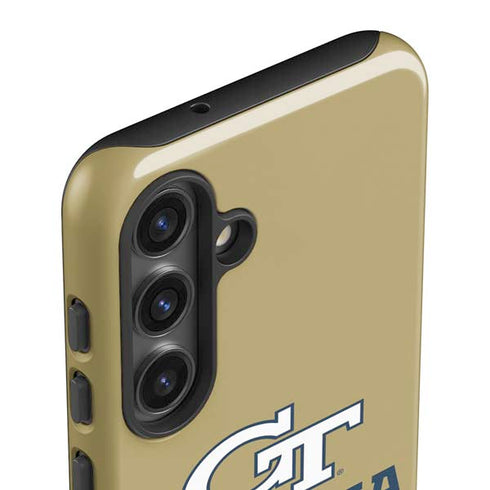 Georgia Institute of Technology Gold LogoType GT Galaxy S25 Plus Impact Case